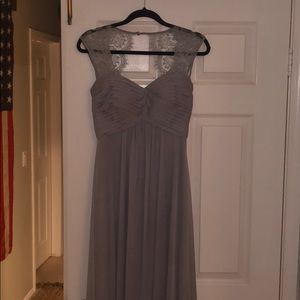 Birdy grey bridesmaids dress